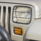 Osłony lamp przednich, zestaw, 87-95 Jeep Wrangler YJ