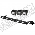 Zestaw reflektorów, 3 reflektory LED, 07-15 Jeep Wrangler (JK)