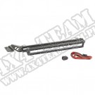 Zestaw pałąka oświetlenia mocowany do maski, czarny, 20" panel LED ; 97-06 Jeep Wrangler TJ