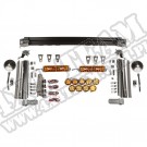 Zestaw oświetlenia dodatkowego LED ELITE Fast Track 2 panele, 9 lamp LED; 07-17 Jeep Wrangler JK