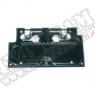 Mocowanie tablicy rejestracyjnej, czarne, 87-95 Jeep Wrangler YJ