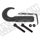 Hak holowniczy, przedni, czarny, 42-06 Jeep CJ/Wrangler 