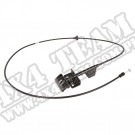 Linka otwierania pokrywy silnika; 97-01 Jeep Cherokee