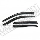 Zestaw owiewiek, 4-elementowy, czarny; 11-16 Jeep Grand Cherokee WK