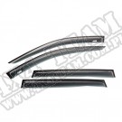 Zestaw owiewek, 4-elementowy, czarny; 14-16 Jeep Cherokee KL