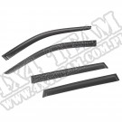 Zestaw owiewek, czarny mat; 11-13 Jeep Grand Cherokee WK