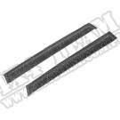 Tylne owiewki, czarny mat, 11-13 Jeep Grand Cherokee