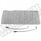 Siatka ochronna atrapy, czarna, 07-15 Jeep Wrangler JK