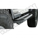 Osłony rurowe progów RRC, czarne, 87-06 Jeep Wrangler