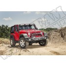 Odbój, czarna satyna, 07-15 Jeep Wrangler