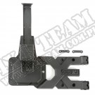 Zestaw mocowania koła zapasowego HD; 07-15 Jeep Wrangler JK