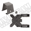 Zestaw mocowania koła zapasowego HD; 97-06 Jeep Wrangler TJ