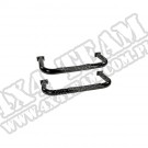 Progi rurowe boczne 3", czarne, 76-83 Jeep CJ5