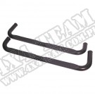 Progi rurowe boczne 3", czarne, 84-01 Jeep Cherokee XJ