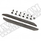 Stopnie boczne czarne; 11-16 Jeep Grand Cherokee WK