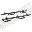 Progi Spartan Nerf Bars, ze stopniami; 07-18 Jeep Wrangler JKU, 4 drzwiowy