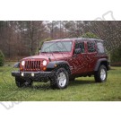 Zestaw nakładek błotników 07-15 Jeep Wrangler JK bez el.mocujących