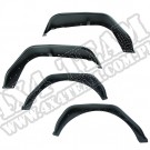 Komplet stalowych błotników HD Tube Fenders; 18-19 Jeep Wrangler JL