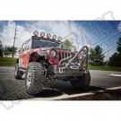 Zestaw nakładek płaskich 07-15 Jeep Wrangler JK 