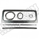 Zestaw ramki szyby; 87-95 Jeep Wrangler YJ