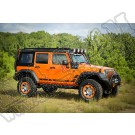 Boczne kalkomanie, para, Rugged Ridge, 07-15 Jeep Wrangler