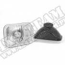 Lampy przednie H2, prostokątne, 87-95 Jeep Wrangler YJ