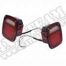 Zestaw tylnych lamp LED 76-06 Jeep CJ/Wrangler