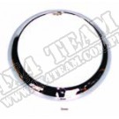 Ramki przednich lamp chrom 53-71 Jeep CJ 