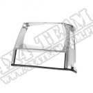Ramka reflektora, lewa, chrom 84-90 Jeep Cherokee XJ/MJ