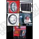 Zestaw osłon Euroguard czarny 97-06 Jeep Wrangler TJ