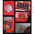 Zestaw osłon Euroguard czarny 07-15 Jeep Wrangler