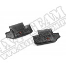 Dywaniki Tył, czarne, 07-15 Jeep Wrangler (JK)