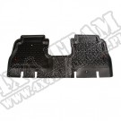 Tylny dywanik, czarny; 18-18 Jeep Wrangler Unlimited JLU, 4 Door