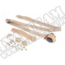 Pas bezpieczeństwa 3-punktowy tan 76-83 Jeep CJ5/87-95 Wrangler YJ
