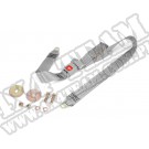 Pas bezpieczeństwa biodrowy 60", szary, 87-95 Jeep Wrangler YJ