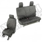 Pokrowce Elite Ballistic, zestaw, czarne, 2 Dr; 07-10 Jeep Wrangler JK