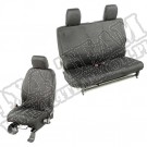 Pokrowce Elite Ballistic, zestaw, czarne, 2 Dr; 11-18 Jeep Wrangler JK
