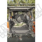 Mata - wykładzina przestrzeni bagażowej C3 Cargo Cover, wersja z subwooferem; 07-16 Jeep Wrangler JK, 4 Door