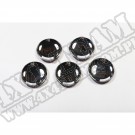 Osłony zagłębień pod klamkami chrom 07-15 Jeep Wrangler Unlimited JK 