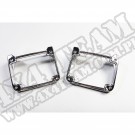 Ramki lamp tylnych chrom 07-15 Jeep Wrangler JK