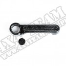 Osłona klamki drzwi, czarna, możliwośc lakierowania; 07-16 Jeep Wrangler JK/JKU