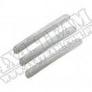 Wkładki klamek zewnętrznych, do malowania, 2 Dr; 07-16 Jeep Wrangler JK/JKU