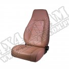 Fotel przedni typu High-Back, rozkładany tan 76-02 Jeep CJ/Wrangler