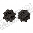 Pokrętła mocujące Elite paneli Freedom Top; 07-18 Jeep Wrangler JK/JKU