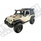 Plandeka i bagażnik w jednym Exo-Top; 07-15 Jeep Wrangler JK, 2-Dr.