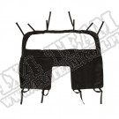 Osłona Windbreaker; 07-18 Jeep Wrangler JKU, 4 drzwiowy