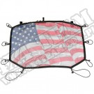 Daszek Sun Shade do hardtopa, flaga; 07-16 Jeep Wrangler JK/JKU