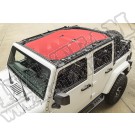 Daszek przeciwsłoneczny Eclipse, Red; 07-15 Jeep Wrangler Unlimited JK, 4-Dr.