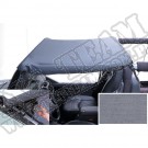 Dach typu Brief z kieszeniami szary 92-95 Jeep Wrangler YJ