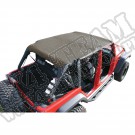 Dach typu Island Topper z kieszeniami 07-09 Jeep Wrangler Unlimited JK